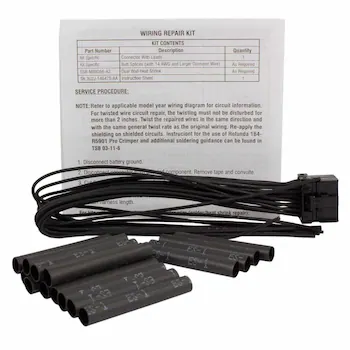 Radio Power Connector Wire - 16 Cavity, Rear