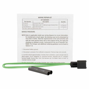 Back Up Light Connector Wire - Left, Right