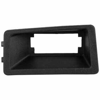 Tail Light Bezel License Plate Bracket - Left, Rear