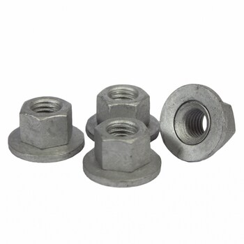 Hex Head Nut And Washer Bumper Face Bar Mount