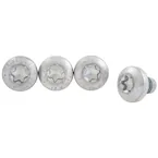 Seat Back Frame Bolt Belt Receptacle - M10 x 14MM, Front Main Image