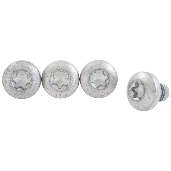 Seat Back Frame Bolt Belt Receptacle - M10 x 14MM, Front Main Image