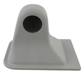 Seat Belt Anchor Plate Cover Flint - Right, Rear, Upper (Extended Wagon)