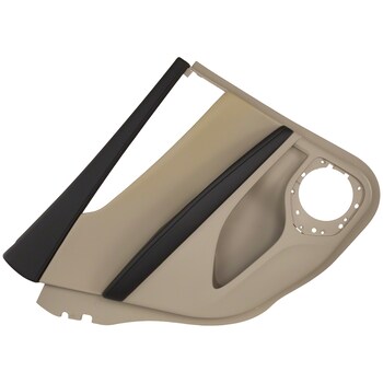 Door Interior Trim Panel - Left, Rear, Outer
