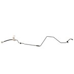 Brake Hydraulic Line Hose - Right, Rear Main Image