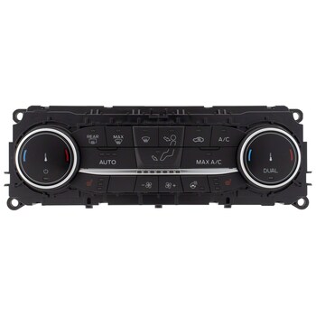 Hvac Temperature Control Panel Dual zone AC