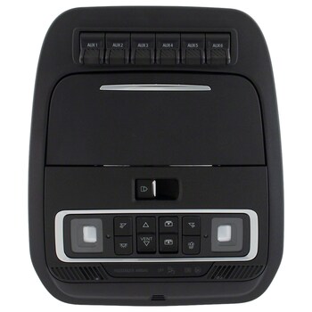 Console Overhead - Front, Rear