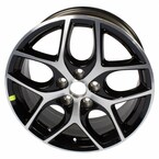 Wheel 5 pockets 17 x 7.0 Spoke Bright Mach Main Image