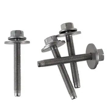 Engine Cooling Fan Shroud Bolt Washer and Hex Head <br>A used to mount the