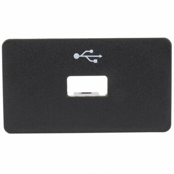 Bezel Audio Auxiliary Jack Trim Plate