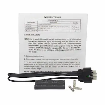 Fuel Injection Rail Pressure Sensor Connector Wire