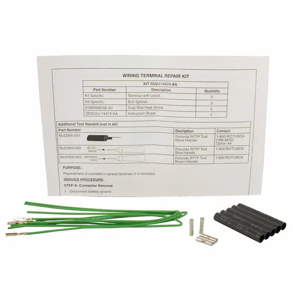 Fuel Pump Jumper Harness Kit Terminal - 0.64MM Main Image