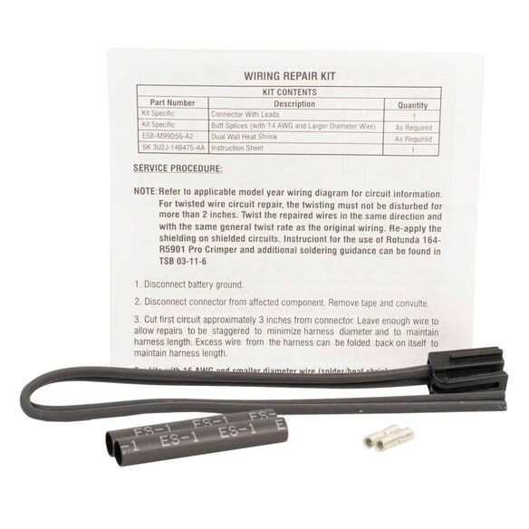 Engine Crankshaft Position Sensor Connector Wire Main Image