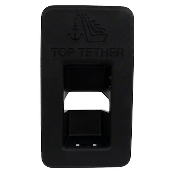 Child Restraint Anchor Plate Bezel Latch Seat Belt Receptacle Cover - Left, Right, Rear