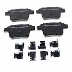 Disc Brake Pad Set Kit Shoe - Rear Main Image