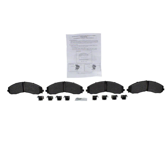 Disc Brake Pad Set Kit Lining - Front Main Image