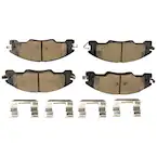 Disc Brake Pad Set Kit Lining - Front Main Image