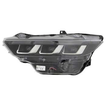 Headlight <br>A non sealed beam style HID HeadlampS housing Composite LAMP Level 1 - Left, Front