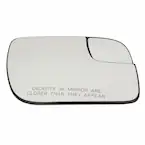 Door Mirror Glass Rear View - Right, Back, Outer Main Image