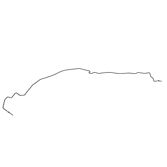 Brake Hydraulic Line Tube - Rear Main Image