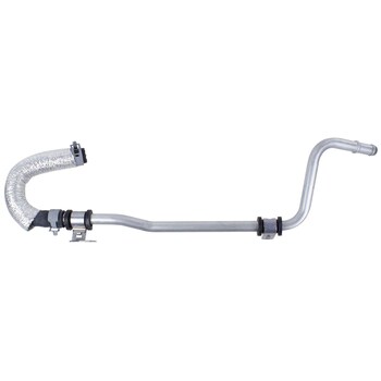 Engine Coolant Pipe Return hose <br>6.8 LITER 7.3 that is part of the Cooling system - Lower