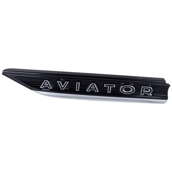 Fender Emblem Name Plate - Left, Front 3.0L (Black Label)