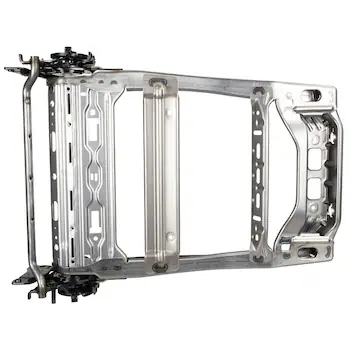 Seat Back Frame And Spring