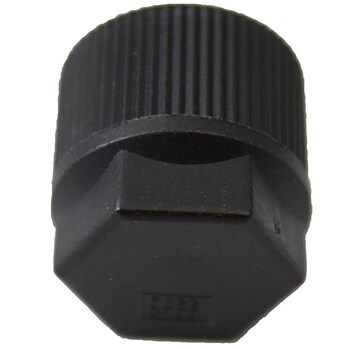 AIR CONDITIONING (A/C). Service Valve. Service Valve. Cap.