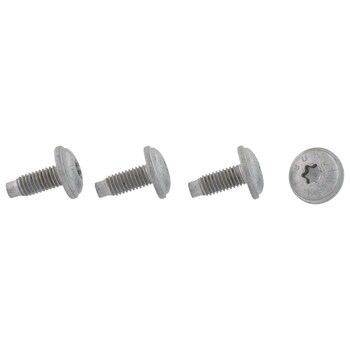 Door Lock Striker Plate Bolt - M8 X 17MM, Back