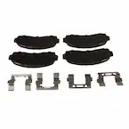 Disc Brake Pad Set Kit Lining - Front Main Image