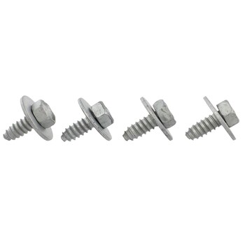 Fender Bolt Screw And Washer - 6.3 x 16MM, Front