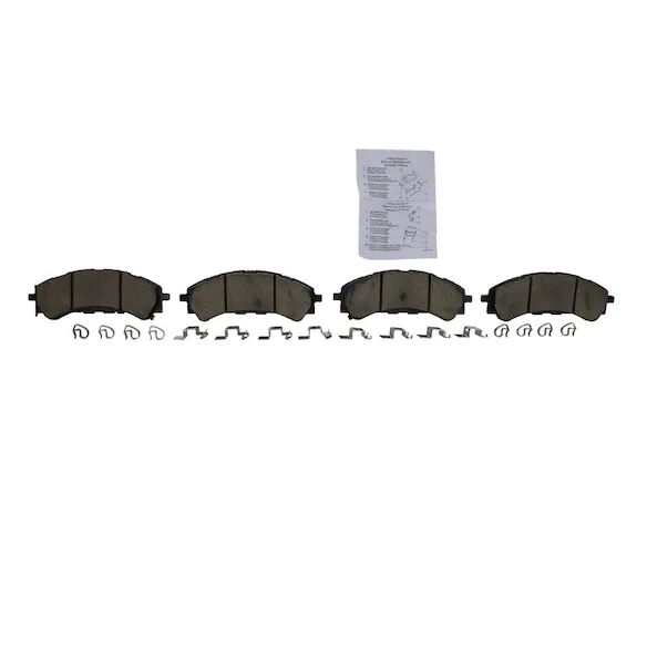Disc Brake Pad Set Kit Lining - Front Main Image