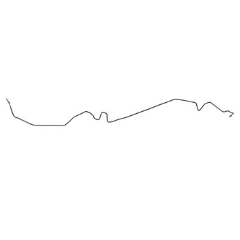 Brake Hydraulic Line Tube - Rear