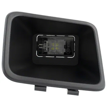 License Plate Light Licence Lamp - Left, Rear