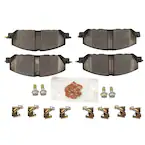 Disc Brake Pad Set Kit Lining - Front Main Image
