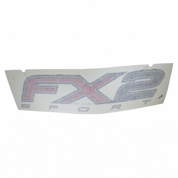 Truck Bed Decal Nameplate - Left, Right