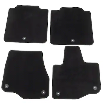 Rubber Contour Floor Mat - Front