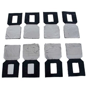 Seat Belt Anchorage Hole Plug. Belt seal.