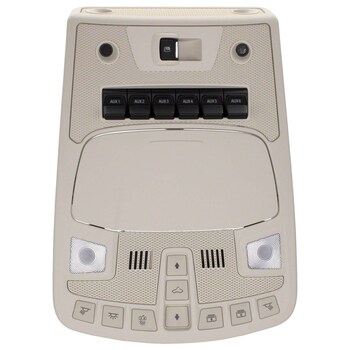 Console Overhead - Front, Rear