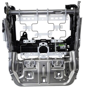 Seat Track <br> Power Rails to which the frame is attached that mounts vehicle