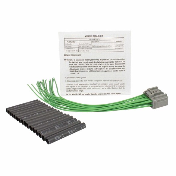 Radio Amplifier Connector Wire - 16 Cavity Main Image