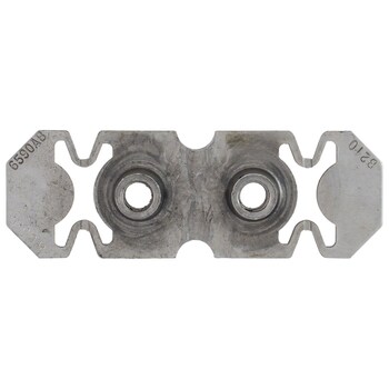 Door Lock Striker Plate Rocker Panel Reinforcement Bracket - Front, Inner