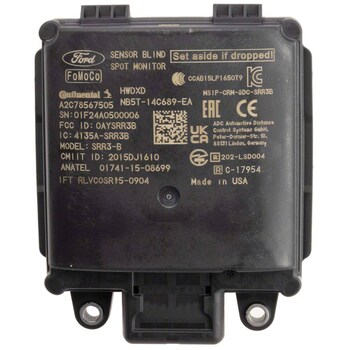 Blind Spot Detection System Warning Sensor From 4 INTERCEPTOR - Left, Right 13, 23 To 5, 24