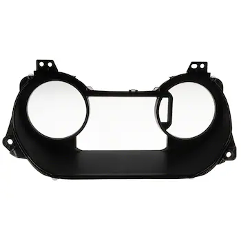Instrument Panel Lens Fuel And Temperature Gauge Mask - Center