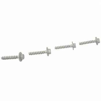 Radiator Support Air Deflector Screw - 4 x 20MM 2.3L