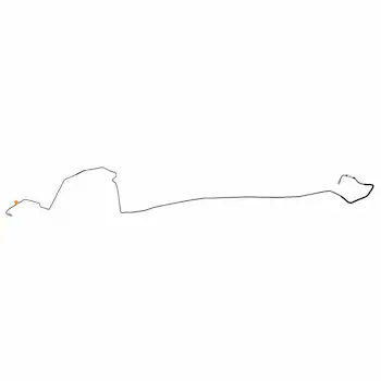 Brake Hydraulic Line Tube - Front