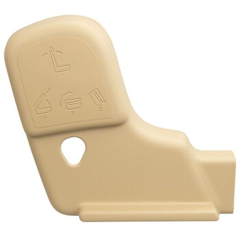 Seat Latch Cover Shield - Right, Rear, Outer