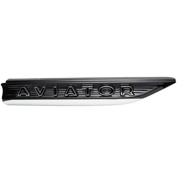 Fender Emblem Name Plate - Right, Front 3.0L (Black Label) Main Image