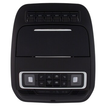 Overhead Console - Front, Rear