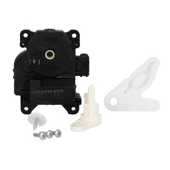 Hvac Blend Door Actuator Motor and Linkage AS - Inlet